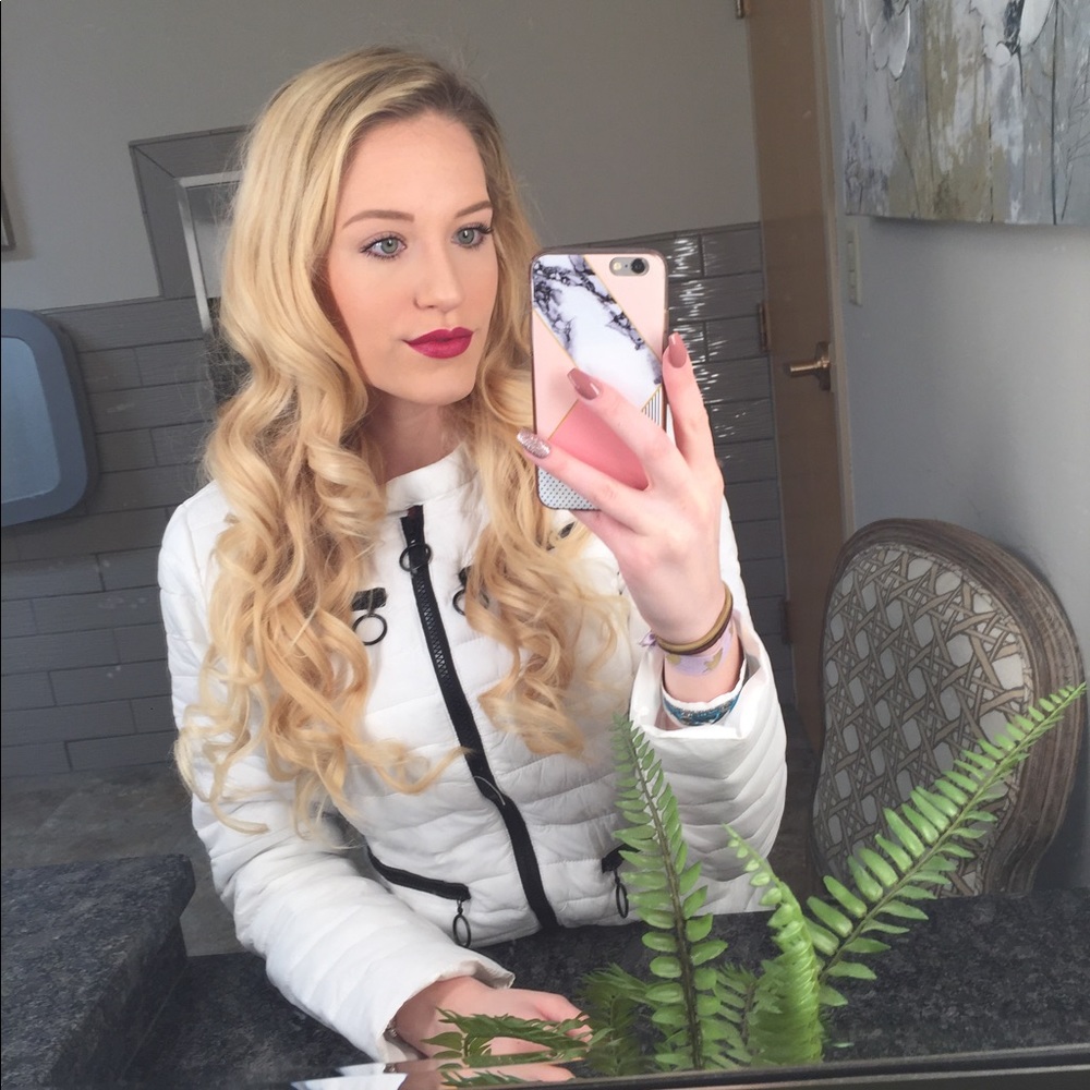 White Puffy Jacket